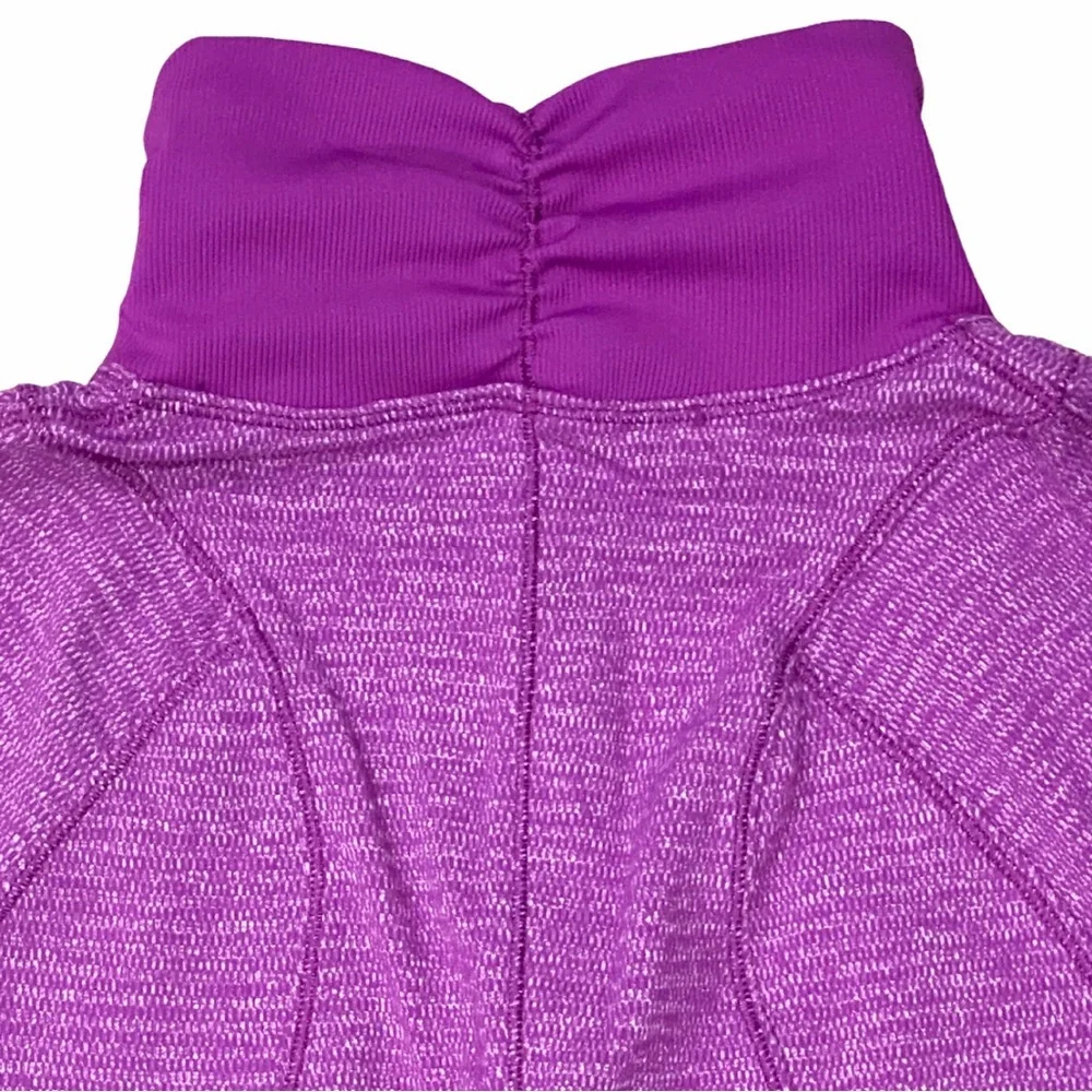 LULULEMON Runderful 1/2 Half Zip Long Sleeve Pullover Top + Small Reusable Bag - Picture 11 of 16